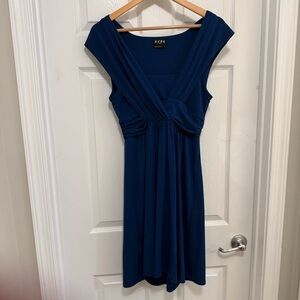 EUC Vintage BCBG Paris Draped Sleeveless Cocktail Dress